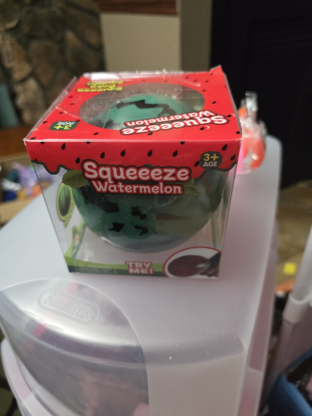 Squeeze Watermelon Sensory Toy - Green